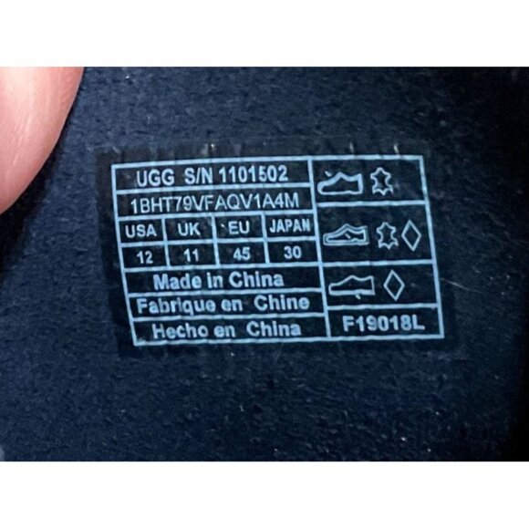 BLUE SUEDE UGG CHUCKA SHOES SZ 12 MOC BEACH LEATHER STYLE# 1001502 MENS - Picture 7 of 8